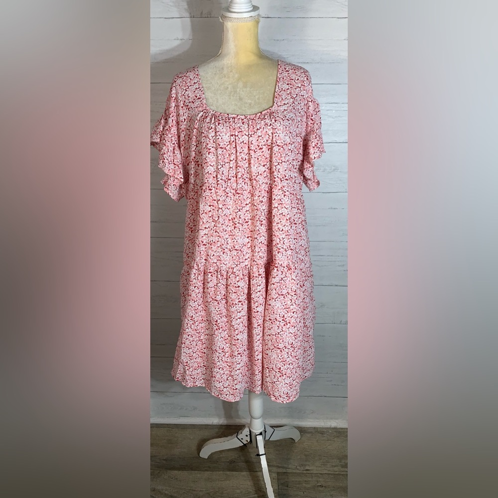Davi & Dani ditsy floral dress size L womens